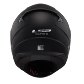 LS2 RAPID 2 MAT SİYAH KASK thumbnail 4