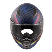 LS2 RAPID 2 OPTIK MAT MAVİ MOR KASK thumbnail 4