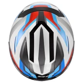 LS2 RAPID 2 HYPER BEYAZ-MAVİ-KIRMIZI KASK thumbnail 4