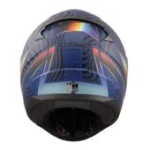 LS2 RAPID 2 OPTIK MAT MAVİ MOR KASK thumbnail 5