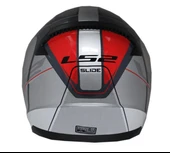 LS2 RAPID SLIDE BLACK GREY RED KASK thumbnail 2