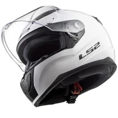 LS2 RAPID 2 SOLID WHITE KASK thumbnail 2