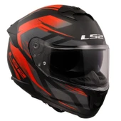 LS2 STREAM 2 FURY MAT BLACK RED KASK thumbnail 3