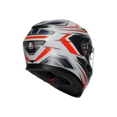 AGV KASK K3 SPACE MATT WHITE RED FLUO thumbnail 4