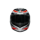 AGV KASK K3 SPACE MATT WHITE RED FLUO thumbnail 5