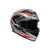 AGV KASK K3 SPACE MATT WHITE RED FLUO thumbnail 2