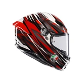 AGV KASK K6 S REEVAL WHİTE RED GREY KAPALI KASK thumbnail 3