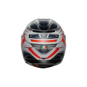 AGV KASK K3 SPACE MATT WHITE RED FLUO thumbnail 7