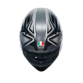 AGV KASK K3 COMPOUND MAT BLACK GREY thumbnail 5