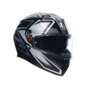AGV KASK K3 COMPOUND MAT BLACK GREY thumbnail 2