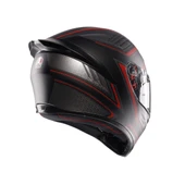 AGV KASK K1 S SLING MATT BLACK RED KASK thumbnail 5