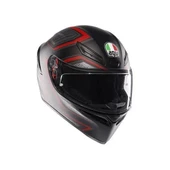 AGV KASK K1 S SLING MATT BLACK RED KASK thumbnail 2