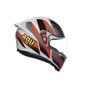 AGV KASK K1 S BLIPPER GREY RED KASK thumbnail 2