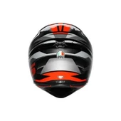 AGV KASK K1 S FASTLAP BLACK GREY RED KAPALI KASK thumbnail 7