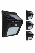 Solar Sensörlü Duvar Lambası Bahçe Lamba 20 Led Işık thumbnail 4