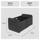 MACK MCC-5100 Bagaj Organizer Siyah thumbnail 2
