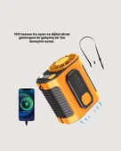 USB Şarjlı Kompakt El ve Boyun Fanı Çok Fonksiyonlu thumbnail 4