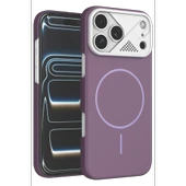 iPhone 17 Pro Max Export Magsafe Kapak - Mor thumbnail 1