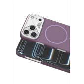 iPhone 17 Pro Export Magsafe Kapak - Mor thumbnail 2
