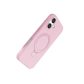 iPhone 16 Plus Regal Magsafe Standlı Kapak - Açık Pembe thumbnail 4