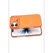 iPhone 16 Export Magsafe Kapak - Turuncu thumbnail 3