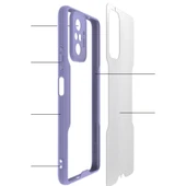 Xiaomi Redmi Note 10 Pro Kılıf Platin Silikon - Sarı thumbnail 2
