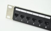 24 Port Pach Panel Modüler Dİşi-Dişi Ara Keystone Jacklı thumbnail 2