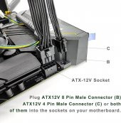 8 pin to 8+4 pin Cpu Kablo Çevirici thumbnail 3