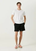 Unisex Basic Bisiklet Yaka Regular T-shirt - Beyaz thumbnail 3