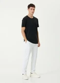 Unisex Basic Bisiklet Yaka Regular T-shirt - Siyah thumbnail 3