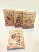 Capybara A7 Not Defteri , Çıt Çıtlı Cep Defteri - Süper Capybara thumbnail 3