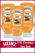 Heinz Cheddar Sos 230 gr x 3 Adet thumbnail 1