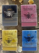 Queen Bee A7 Not Defteri , Çıt Çıtlı Cep Defteri - Sarı thumbnail 5