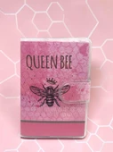 Queen Bee A7 Not Defteri , Çıt Çıtlı Cep Defteri - Pembe thumbnail 2