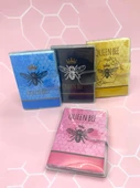Queen Bee A7 Not Defteri , Çıt Çıtlı Cep Defteri - Pembe thumbnail 3
