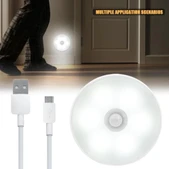 Hareket Sensörlü Usb Şarjlı Led Işık Lamba thumbnail 1