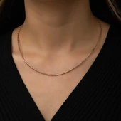 Gümüş Choker Zincir thumbnail 2
