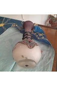 hatıralar El Yapımı Antika Cam Vazo thumbnail 4