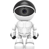 Robot Görünümlü Wi-Fi Bebek Kamerası thumbnail 1