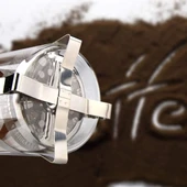 Ahşap Detaylı 350 ml Cam French Press thumbnail 3