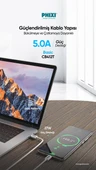 Phixi Basic CB412T Type-C to Type-C USB Şarj Kablosu thumbnail 4