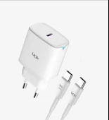 LinkTech C312 Safe Type-C Kablolu 30W Hızlı Şarj Adaptörü thumbnail 1
