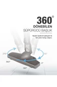 Fantom Magic P 3000 Toz Torbasız Dikey Süpürge Antrasit thumbnail 6