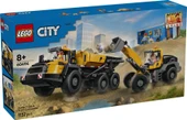 LEGO City 60494 Dump Truck and Front End Loader thumbnail 1