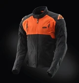 KTM AMPERE WATERPROOF CEKET BLACK ORANGE thumbnail 1