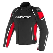 DAINESE RACING 3 D-DRY JACKET BLACK RED thumbnail 1