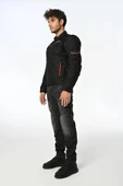 LS2 SHADOW MAN JACKET SİYAH KIRMIZI MONT thumbnail 4