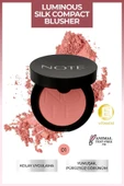 NOTE Luminous Silk Compact Blusher Toz Allık - 01 Pinky Beach thumbnail 1