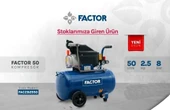 Factor FACZB2550 Hava Kompresörü 50 Lt thumbnail 2