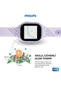 Philips W200A Akıllı Çocuk Saati Mor (Distribütör Garantili) thumbnail 2